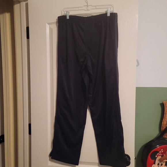 Starter Sweatpants Mens medium Black Polyester Pockets Drawstring Pants - Picture 1 of 5